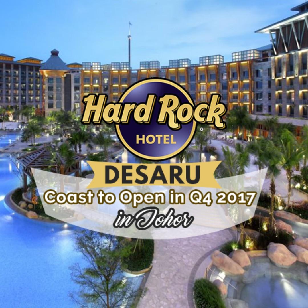 Grand Opening Of Hard Rock Desaru Travel Overseas Attractions On Carousell