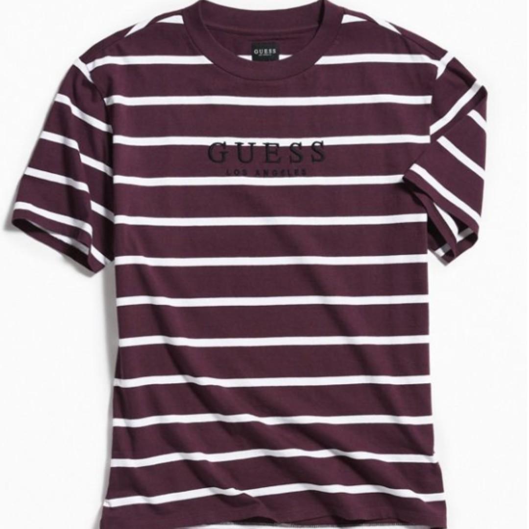 guess doheny stripe tee