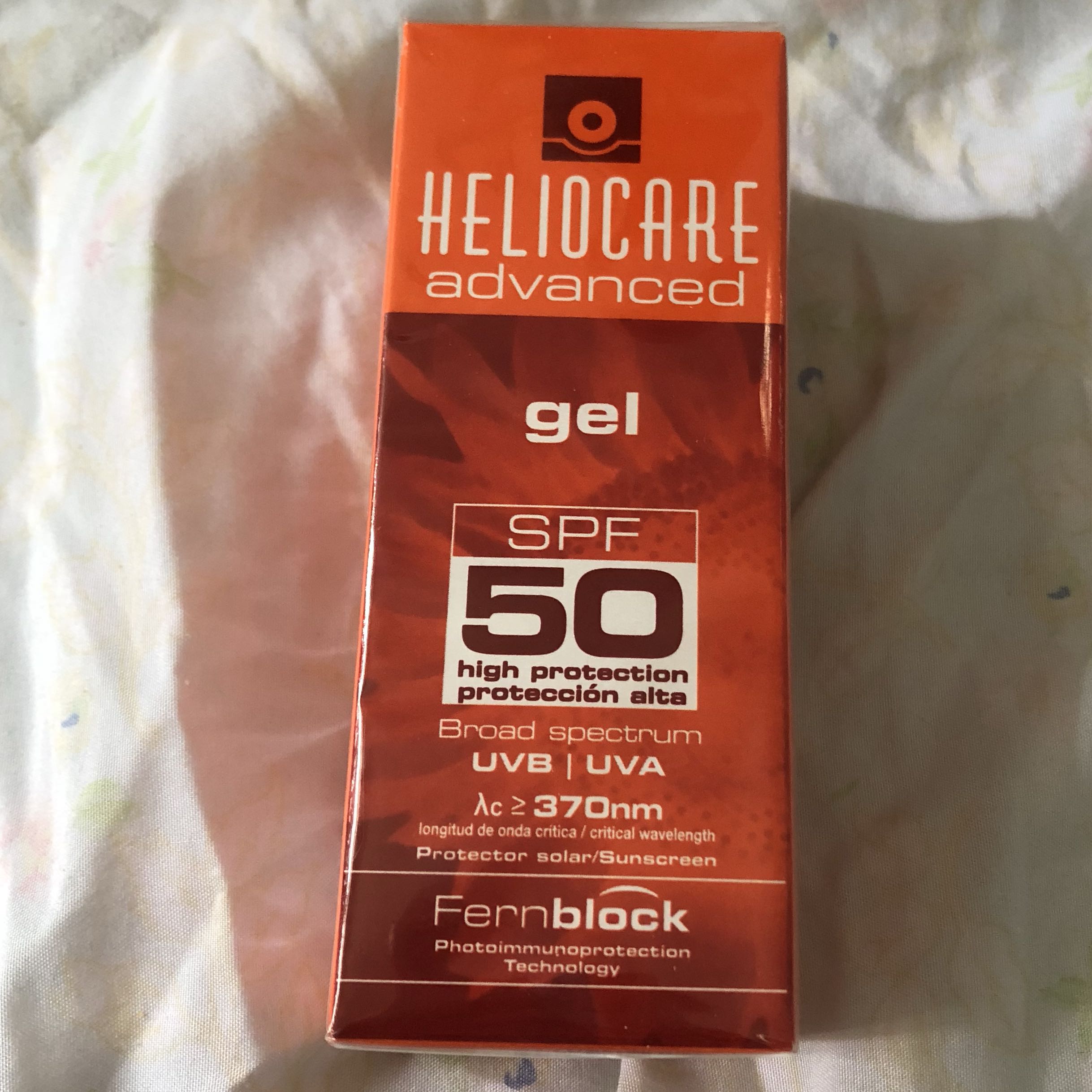 heliocare gel sunblock