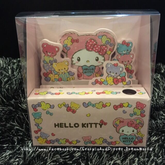 Hello Kitty Notepad With Box, Hobbies & Toys, Stationery & Craft ...