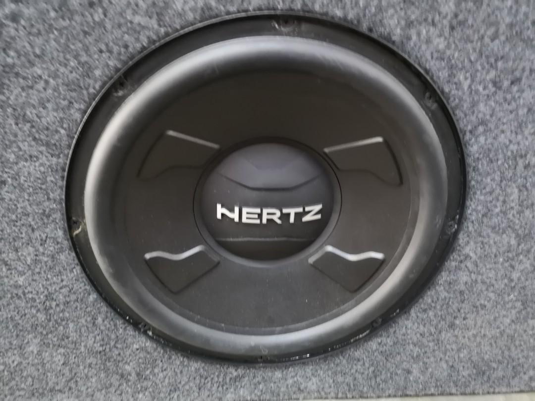 hertz underseat subwoofer