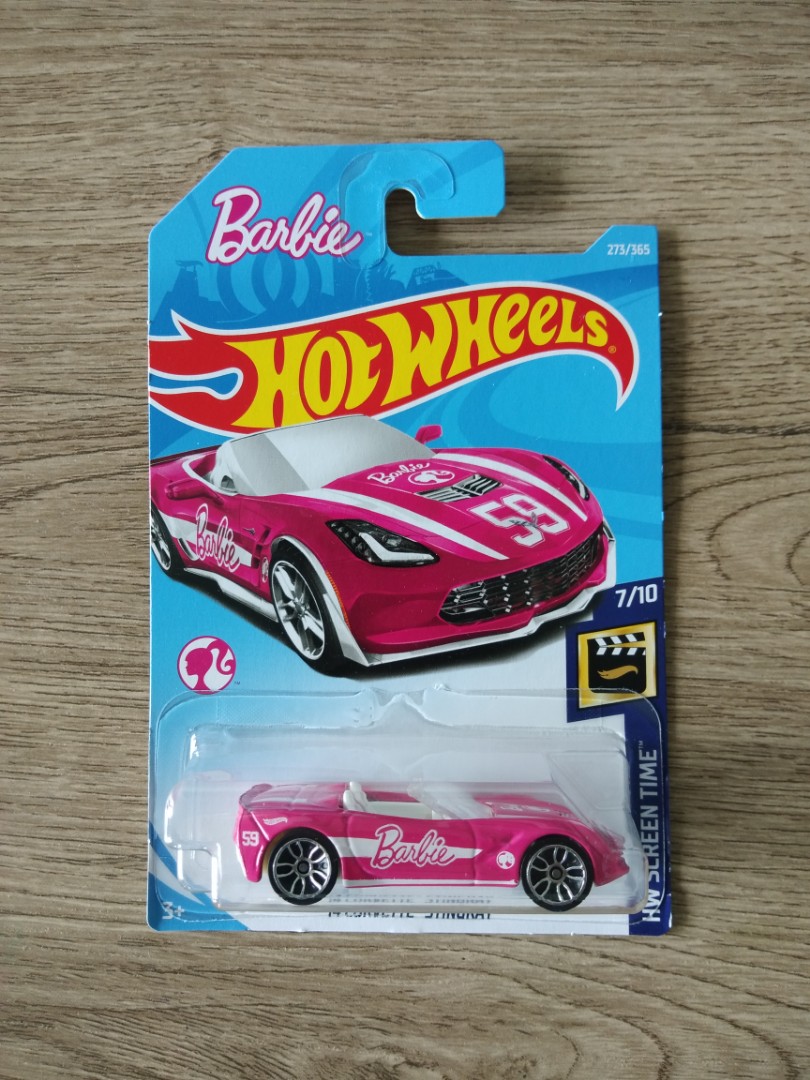 Hotwheels Barbie 14 Corvette Stingray Hobbies Toys