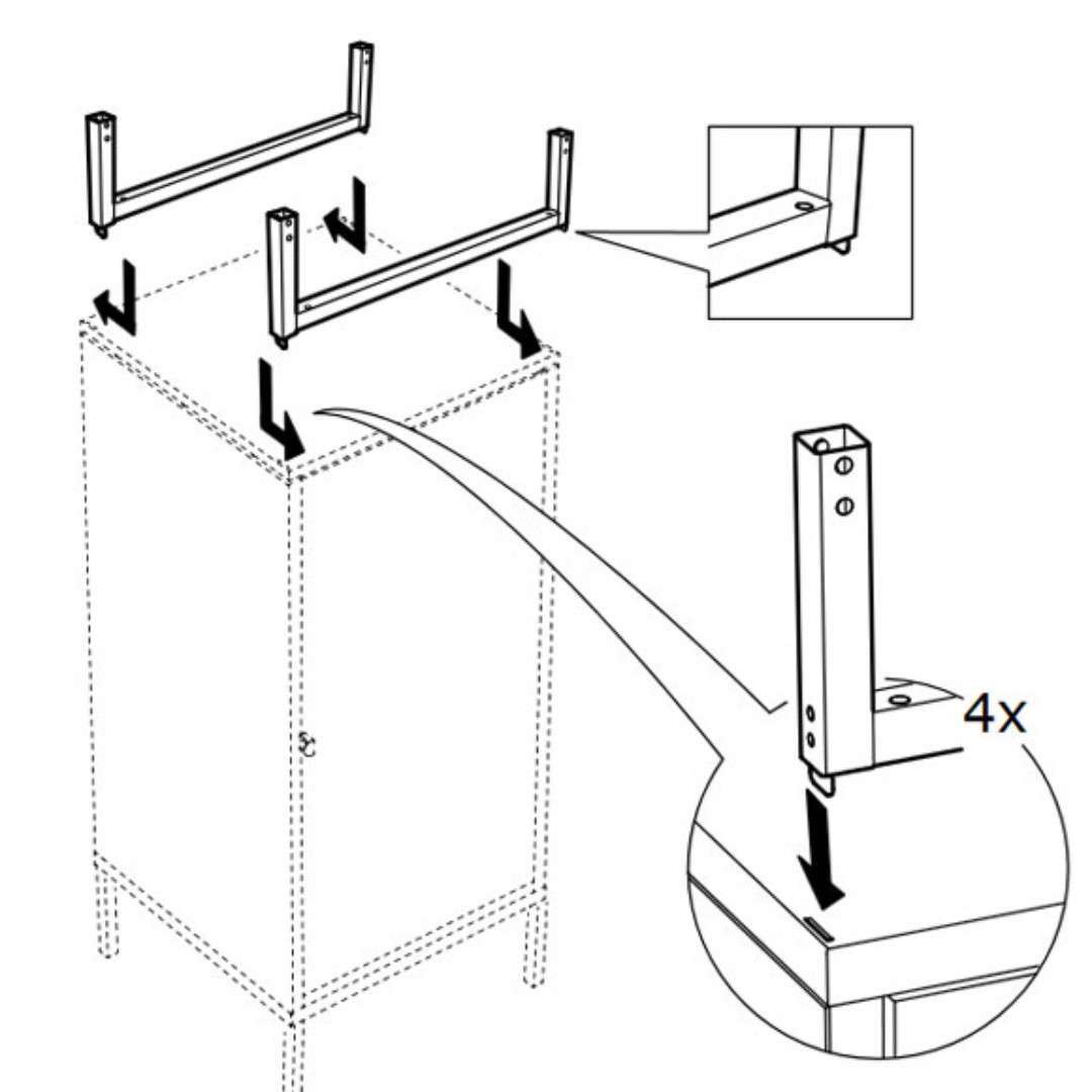Ikea HÄLLAN Divider, Furniture & Home Living, Furniture