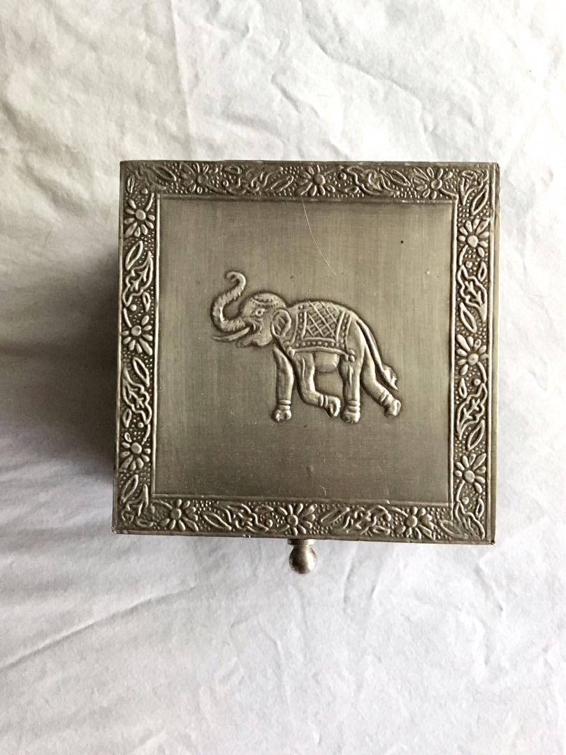 Ishka Elephant jewellery box Home Furniture Home Decor on Carousell