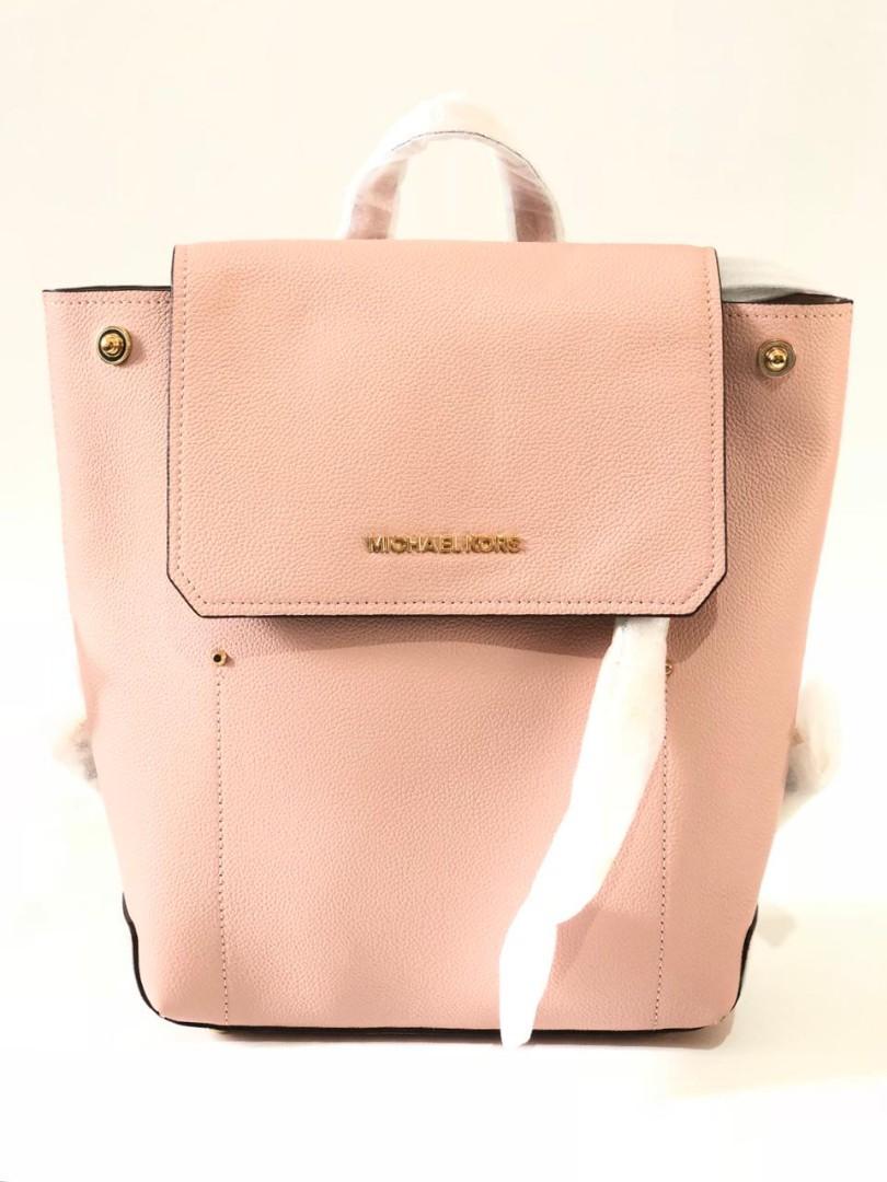 michael kors backpack pink