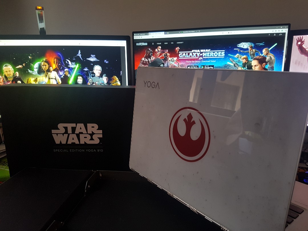 Lenovo Yoga 910 Laptop Star Wars Limited Edition Electronics Computers Laptops On Carousell