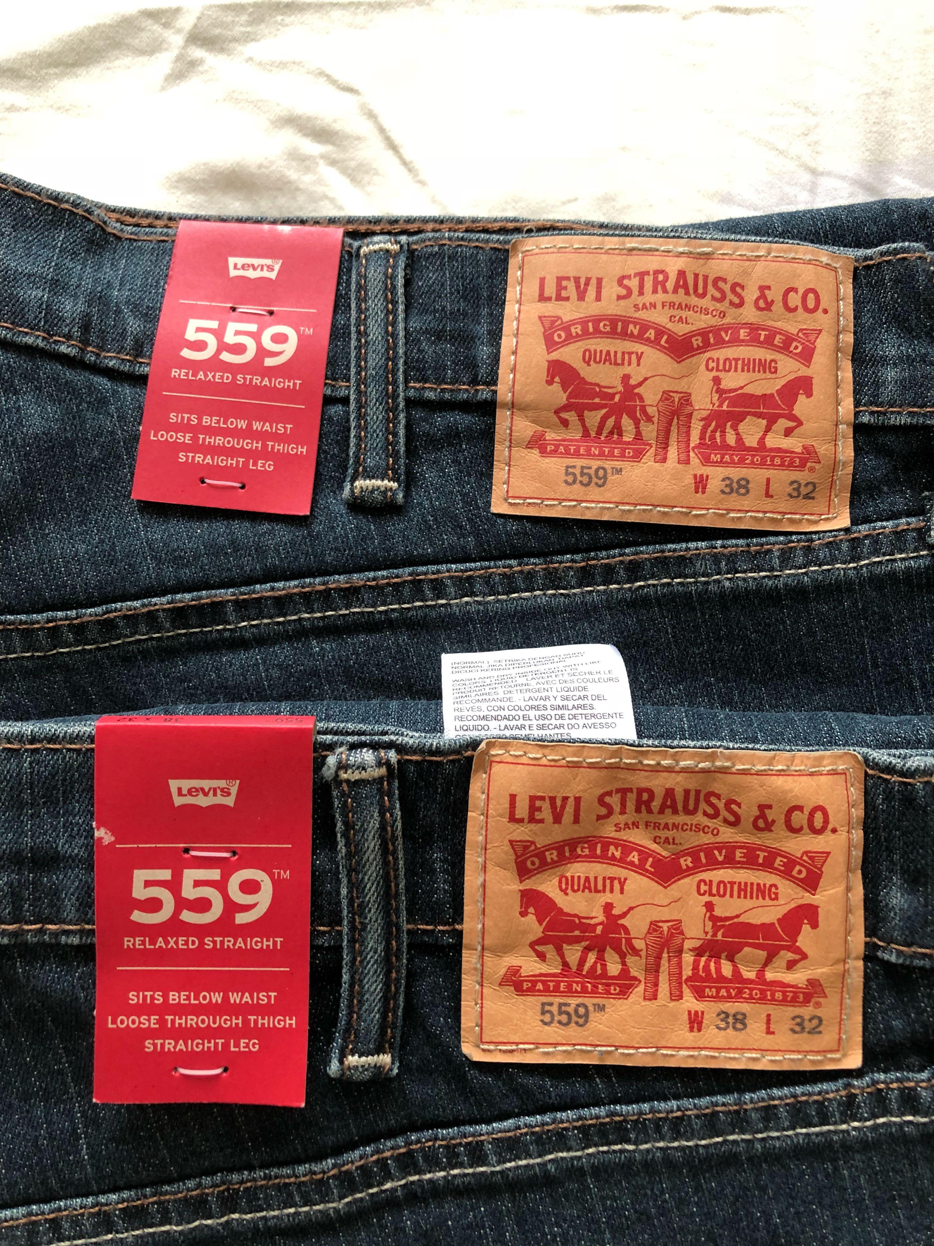 Levi's 559 Relaxed Straight Jeans, Men's Fashion, Bottoms, Jeans on  Carousell
