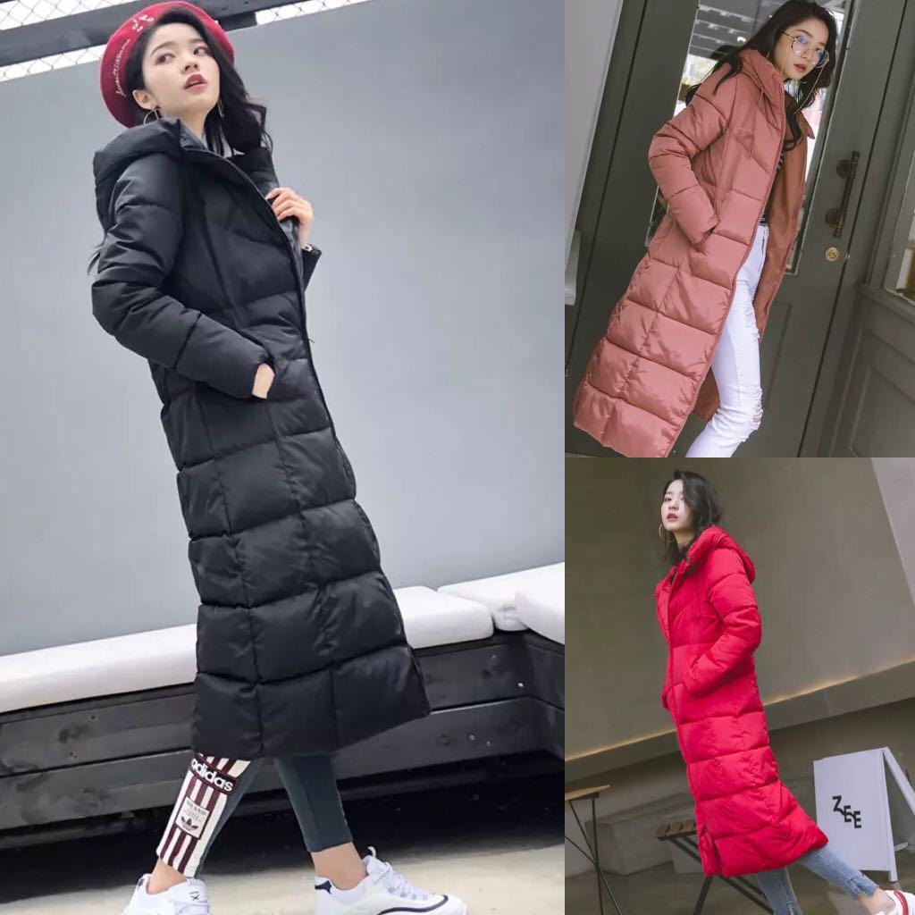 M 3xl Anti Season Cotton Coat Female Long Down Cotton Pad Korean