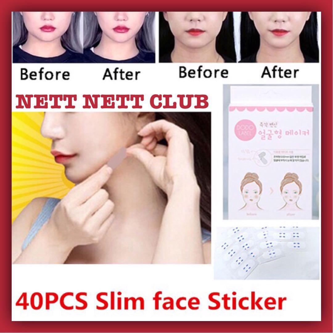 New Dodo Label V Face Maker Double Chin Sticker V Face Sticker Face Lift Sticker Health Beauty Makeup On Carousell