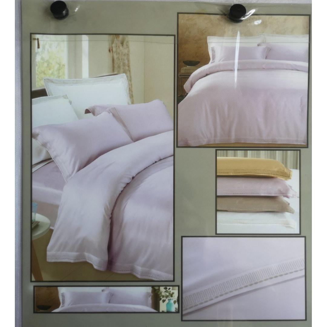 New King Koil Super King Size 100 Tencel 950TC Bedsheet Set, Furniture