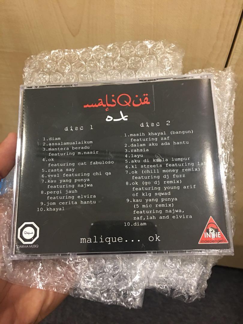 Ok Double Disc Album Malique Music Media Cd S Dvd S Other Media On Carousell