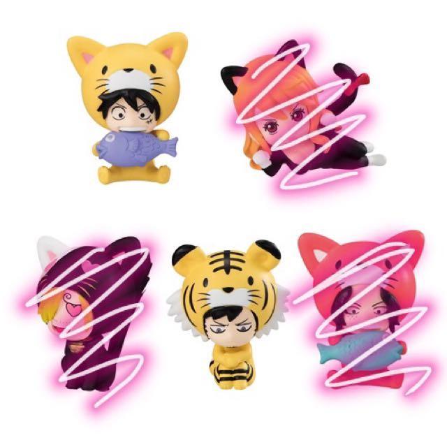 One Piece Cat Mascot Gashapon Figure, Hobbies & Toys, Toys & Games on