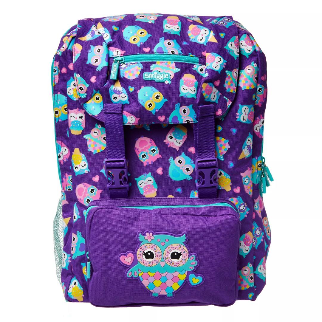 Smiggle owl shop backpack