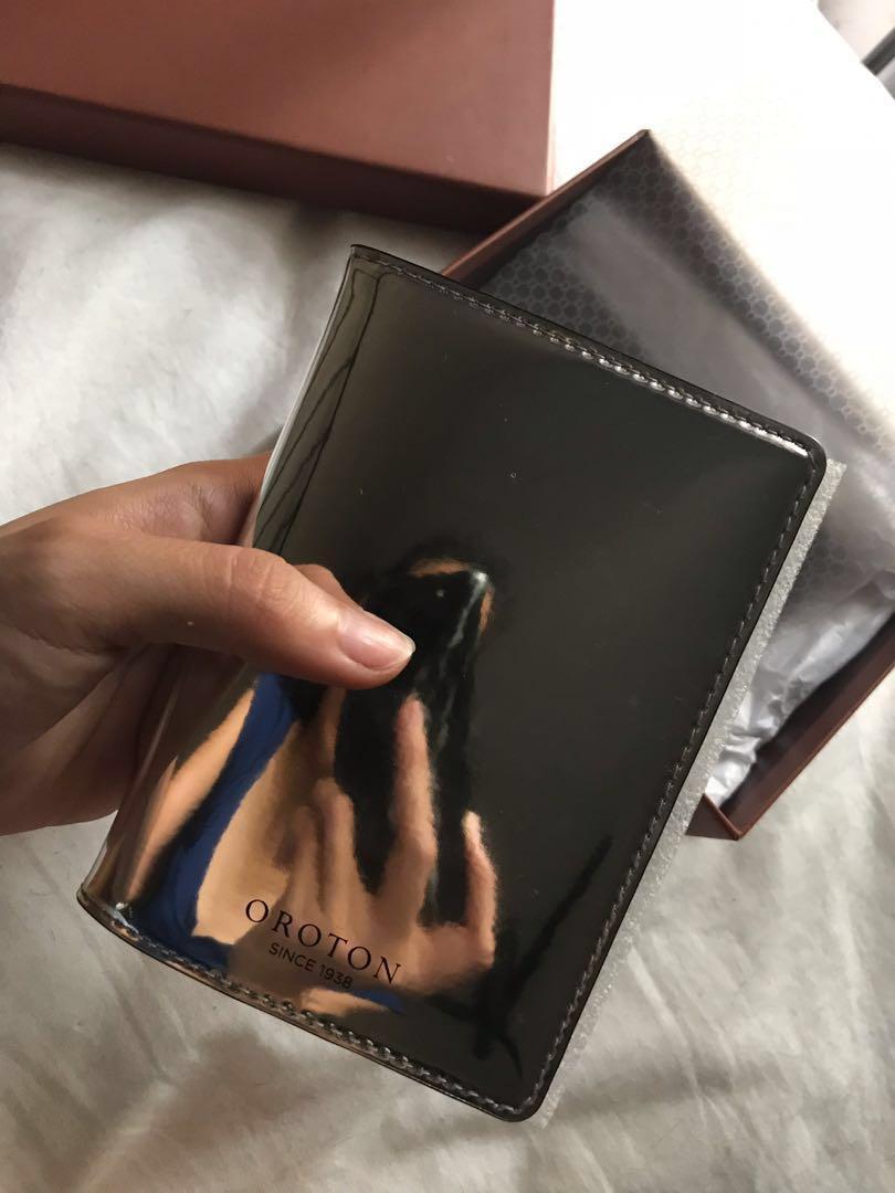 Oroton Passport Cover, Luxury, Bags & Wallets on Carousell
