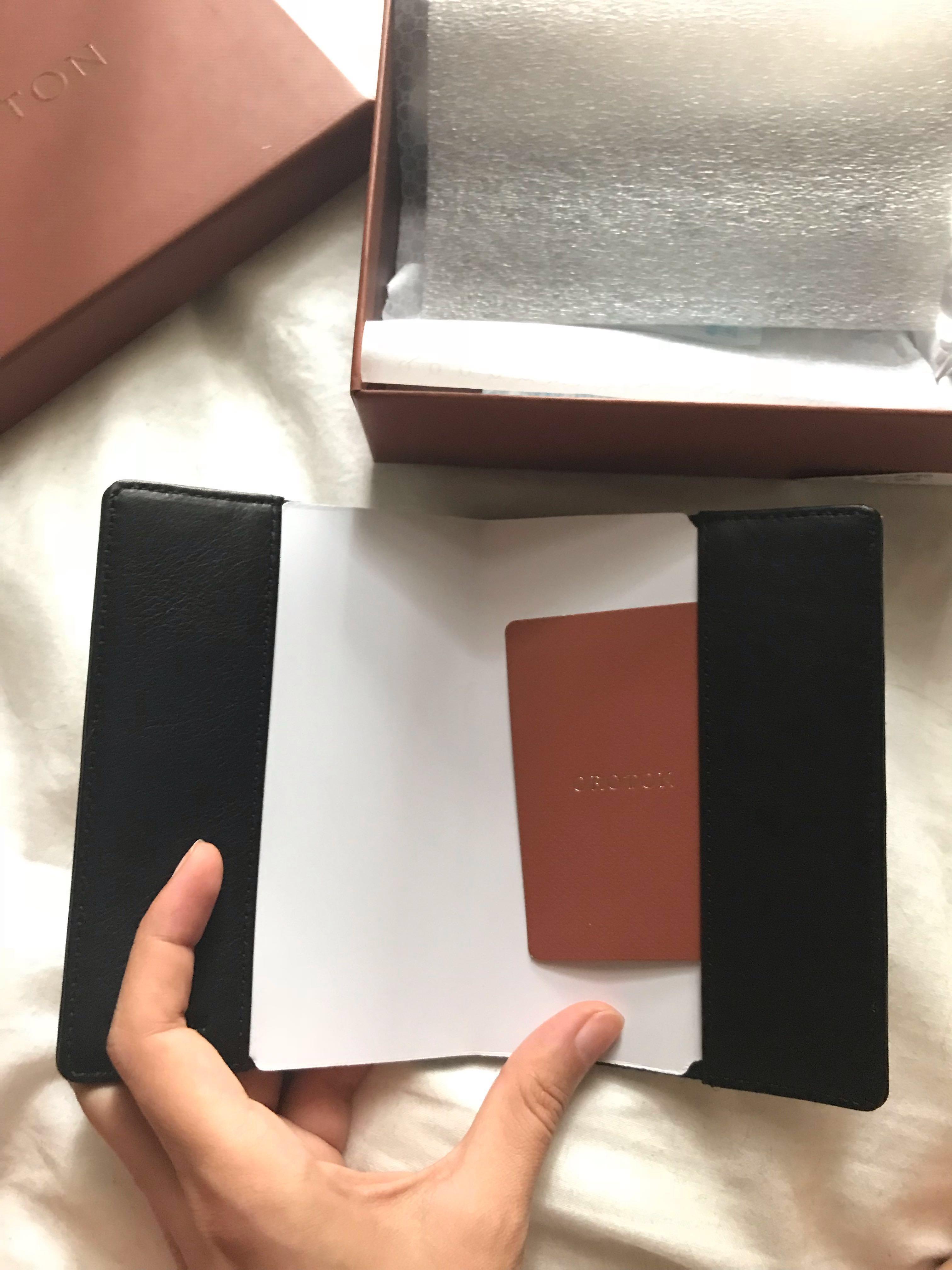 Oroton Passport Cover, Luxury, Bags & Wallets on Carousell
