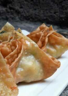 Pangsit Goreng Isi Sekali