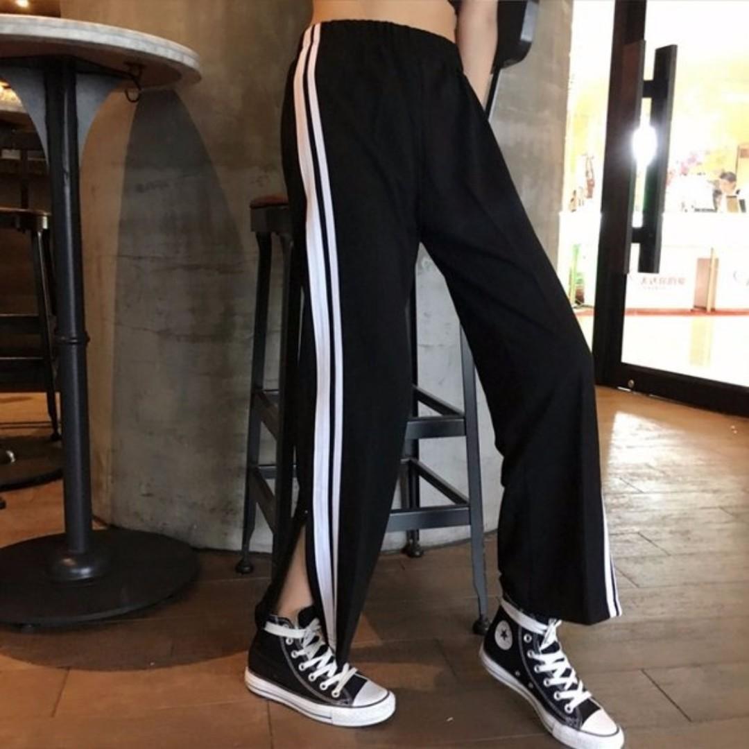 parallel pants jeans