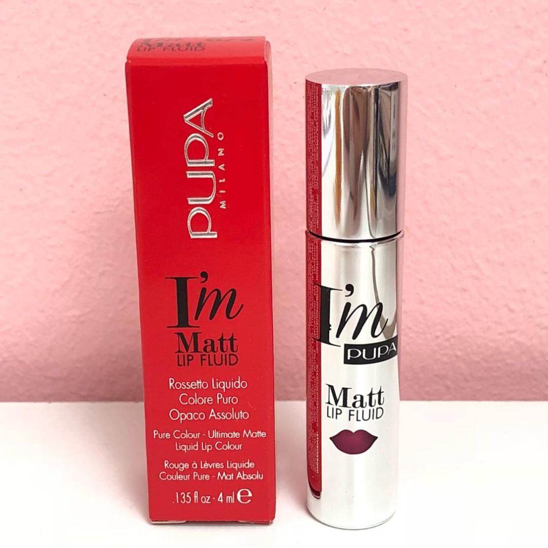Pupa Im Matt Lip Fluid Pure Color Ultimate Matte Liquid Lip
