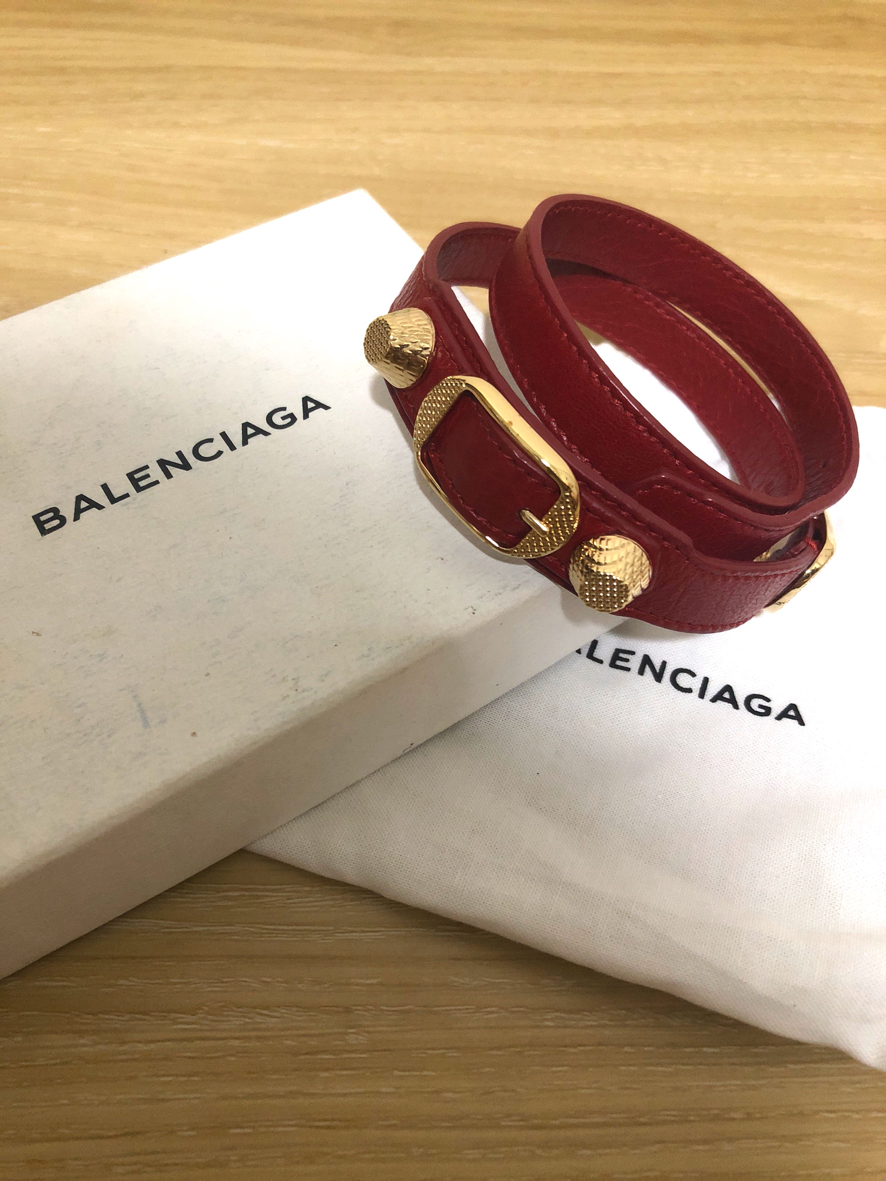 Balenciaga Jewelry Buy Online Singapore  Pink Womens Plate Bracelet