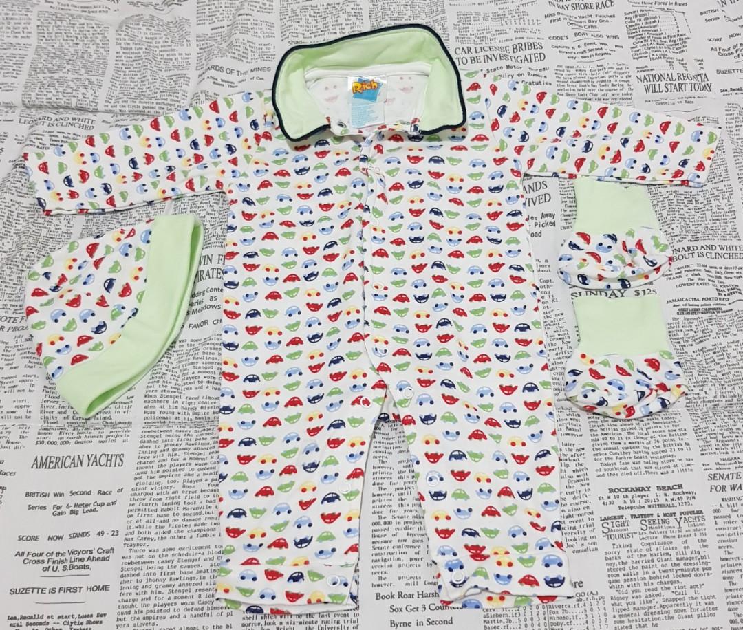Rich Bei Bi Baby Sleepsuits Set Bayi Anak Baju Bayi Di Carousell