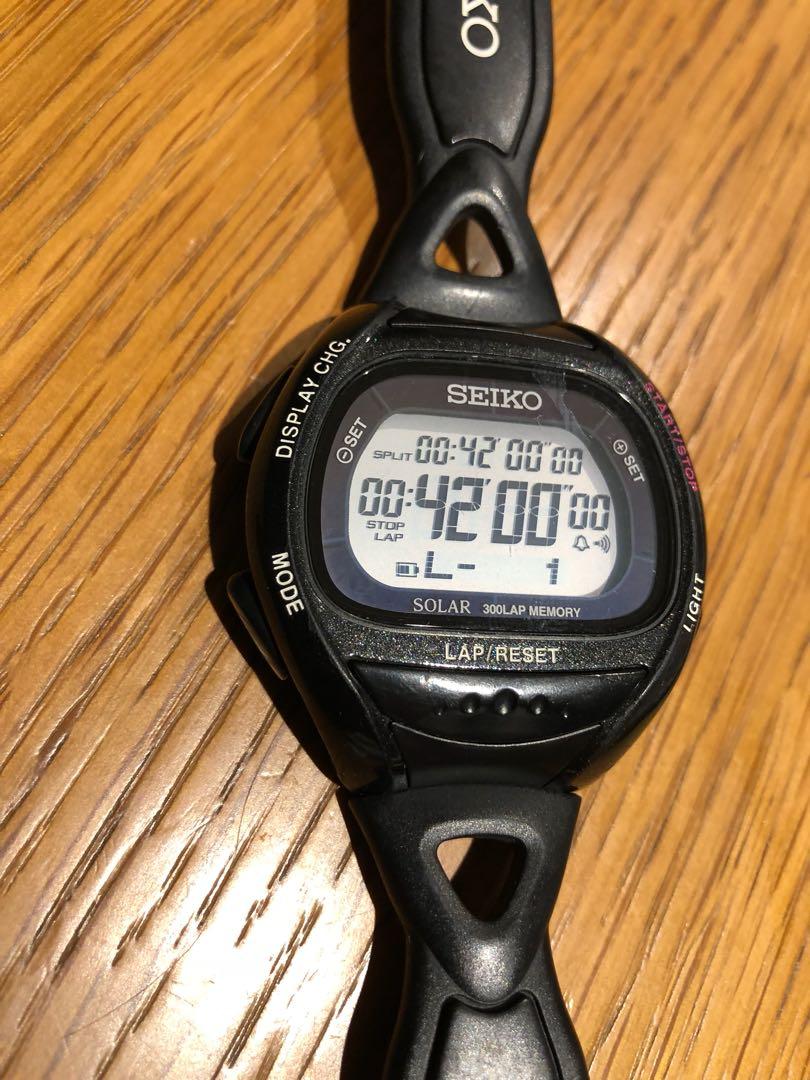 seiko running watch