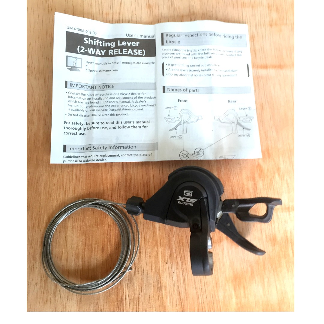 slx 10 speed shifter