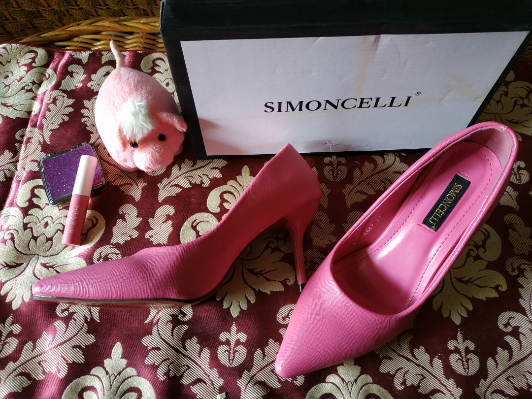 Simoncelli High Heels Size 37 Olshop Fashion Olshop Wanita Di Carousell