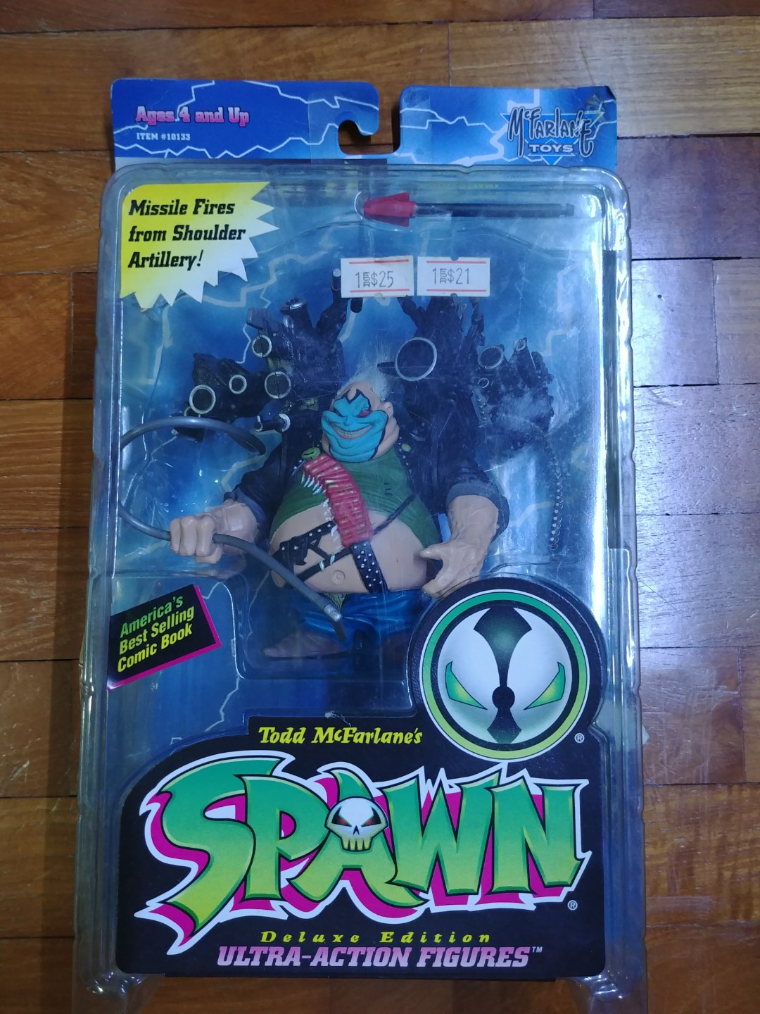 Series 3 MISB SPAWN FUTURE SPAWN Original paint MCFARLANE TOYS