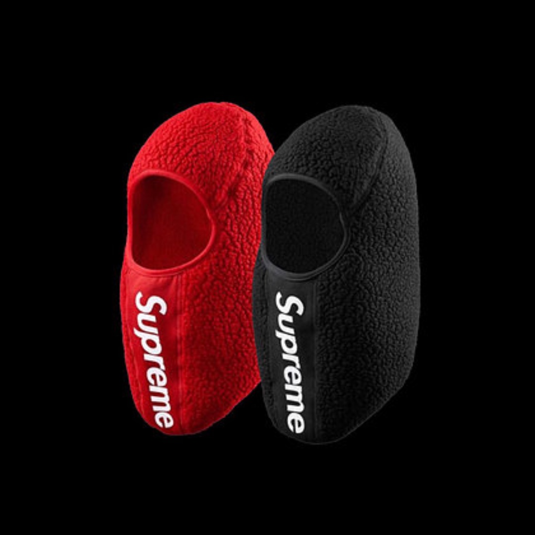 Supreme polartec deep pile balaclava black hotsell