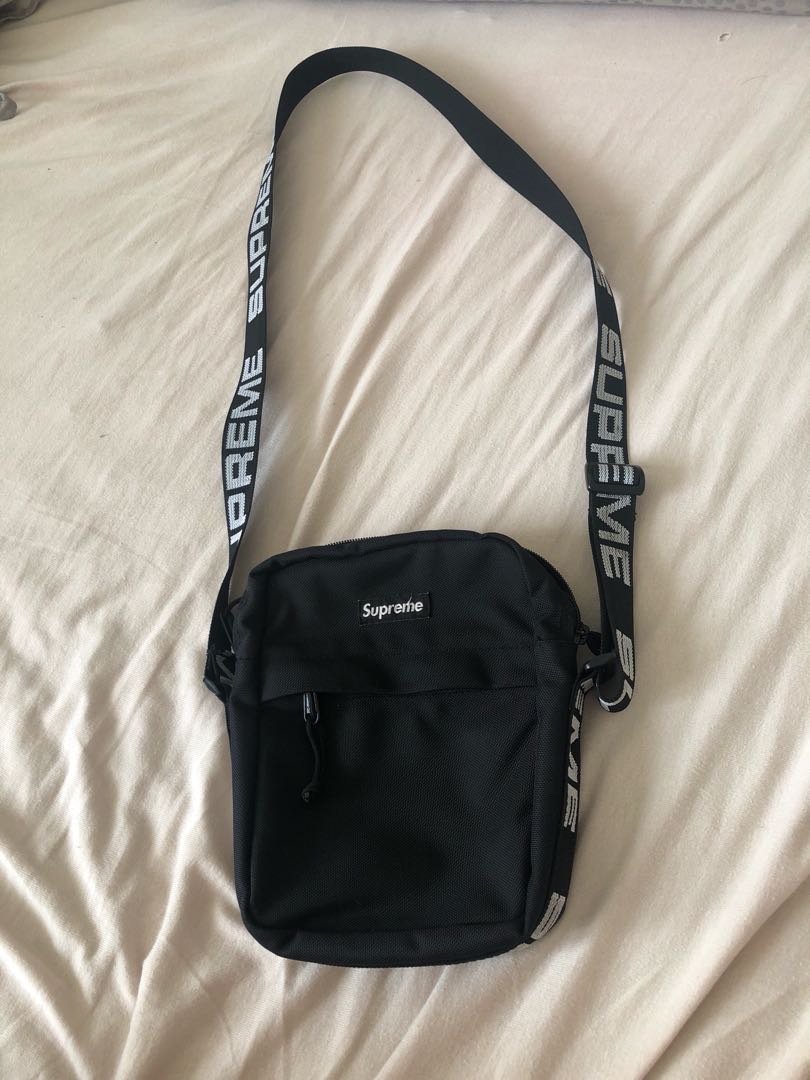 Supreme ss18 shoulder bag red, Women's Fashion, Bags & Wallets, Cross-body  Bags on Carousell