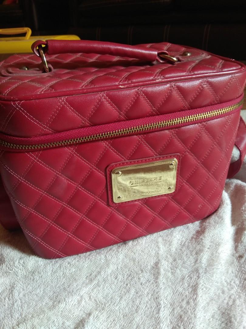 Tas Make Up Kotak Make Up Beauty Case Makeup Case Oriflame Turun Harga Fesyen Wanita Tas Dompet Di Carousell