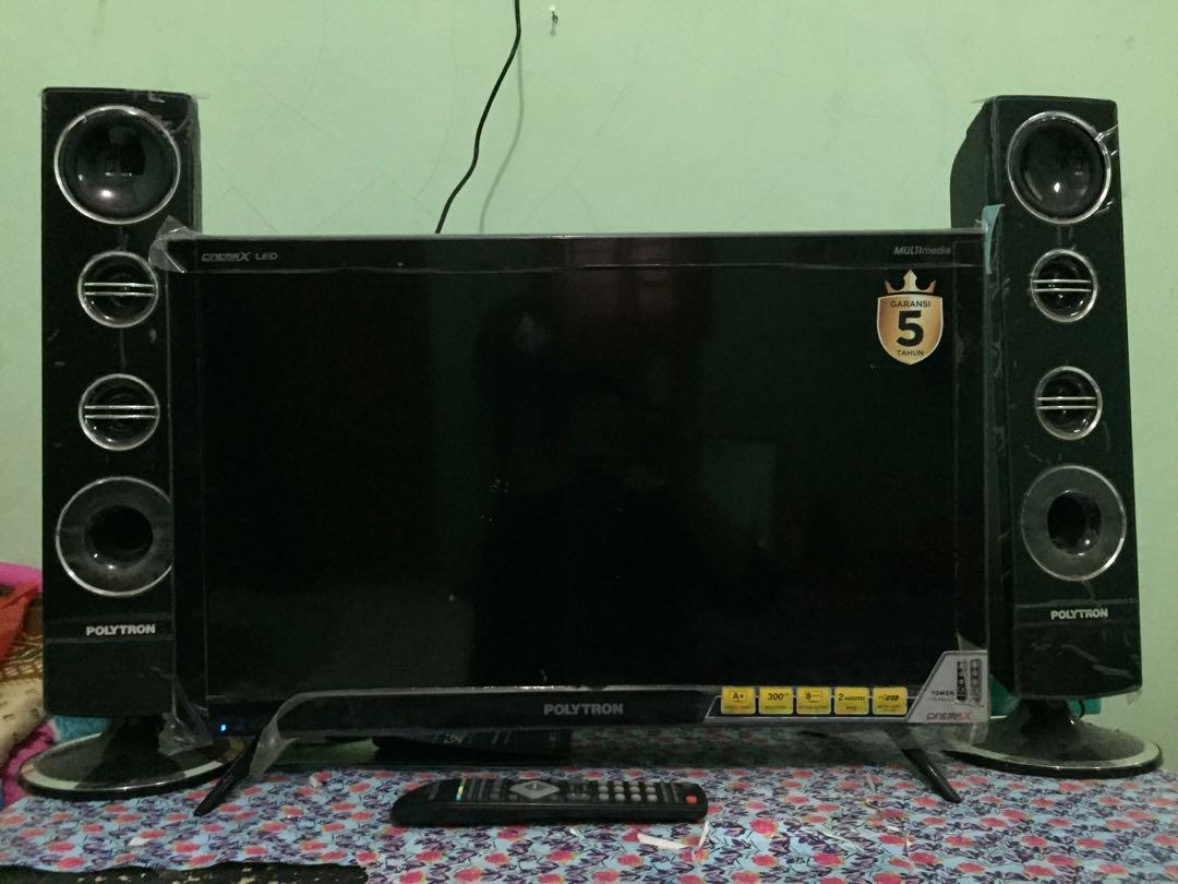 Tv Polytron Bekas 24 In Elektronik Tv Perlengkapan Hiburan Di Carousell