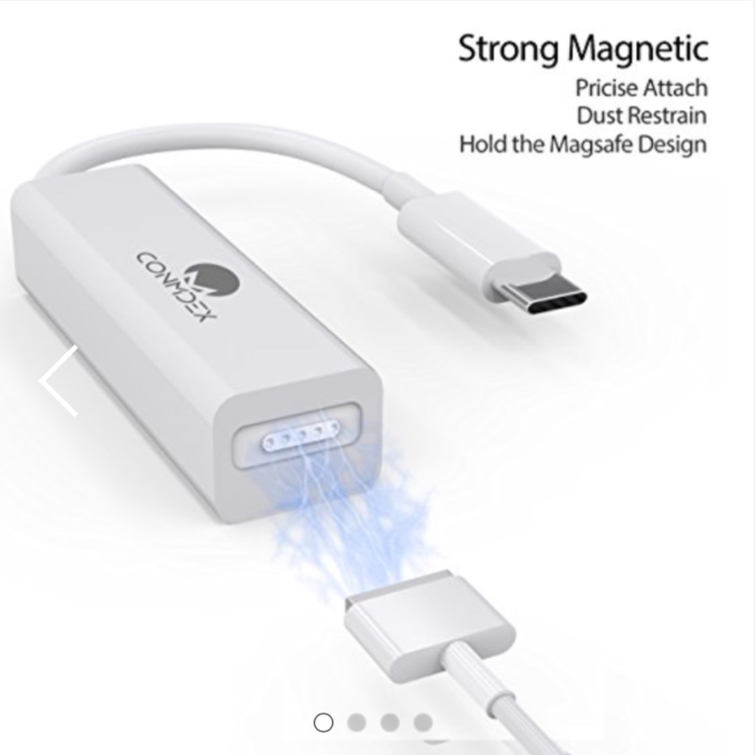 Usb C To Magsafe 2 Adapter Conmdex Type C To Magsafe Magnetic T Tip L Tip Converter Usb C To Magsafe 2 1 Connector Compatible New Macbook Pro 13 15 Electronics Computer Parts Accessories On