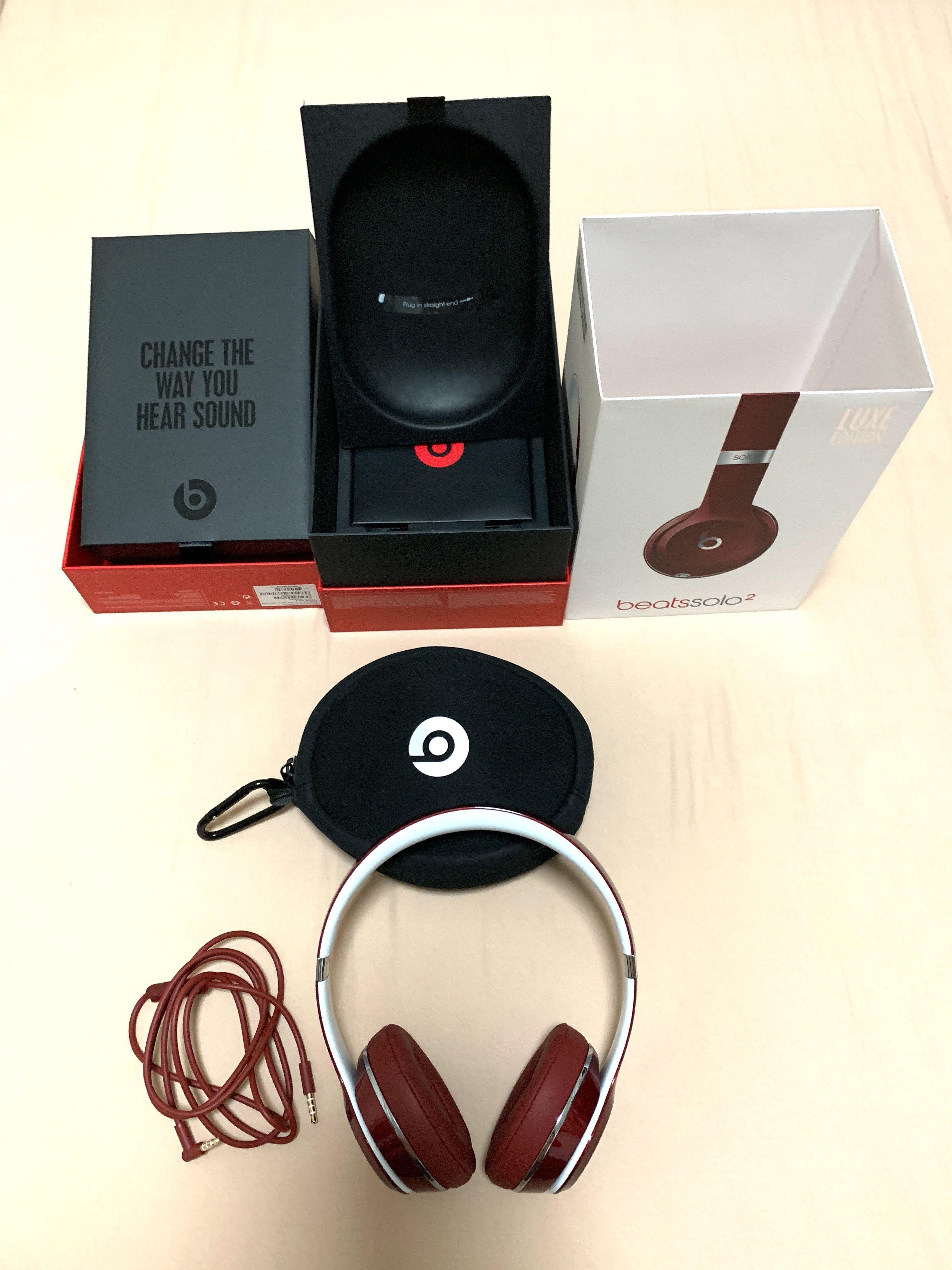 Beats Solo 2 Luxe Red Edition, Audio 