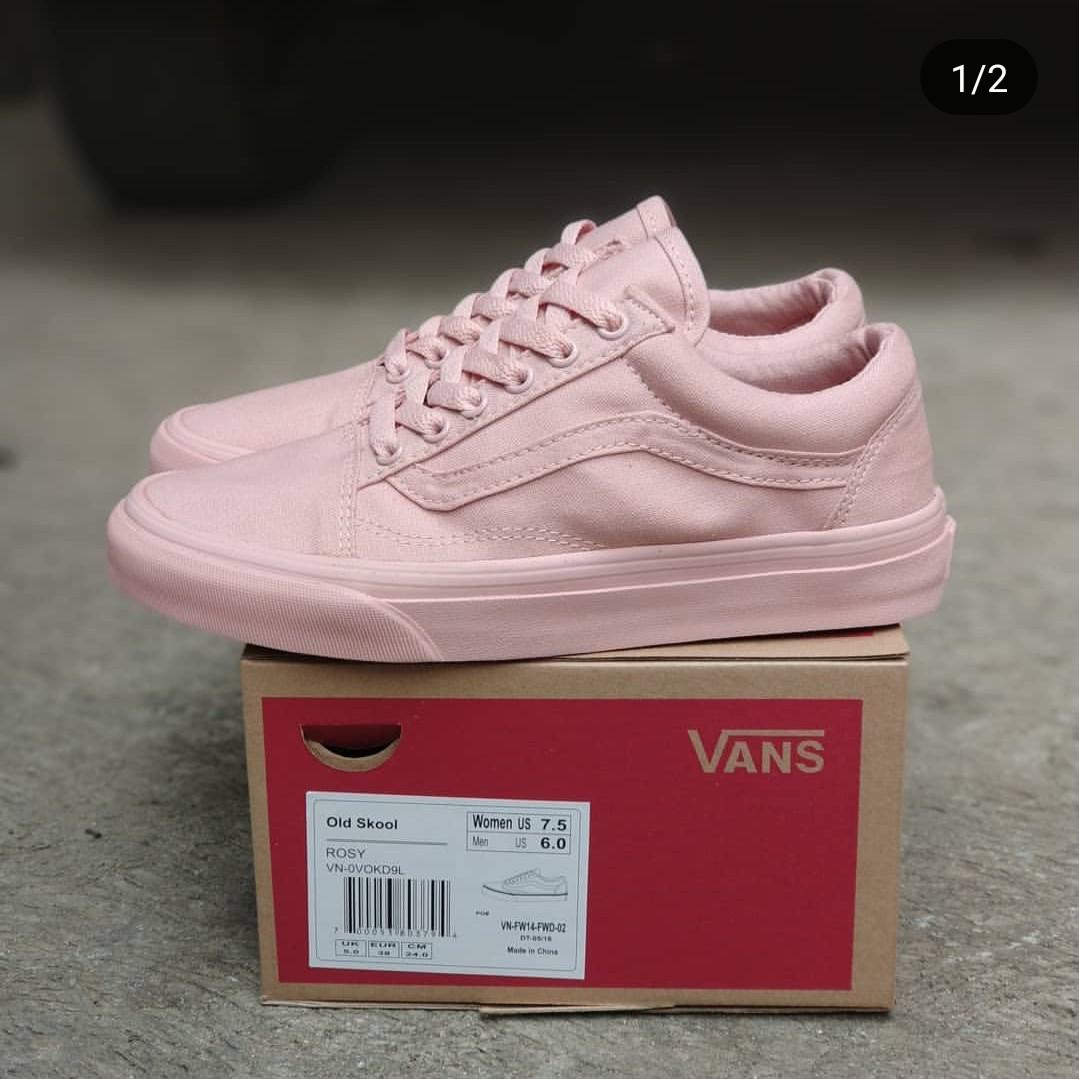 full pink vans