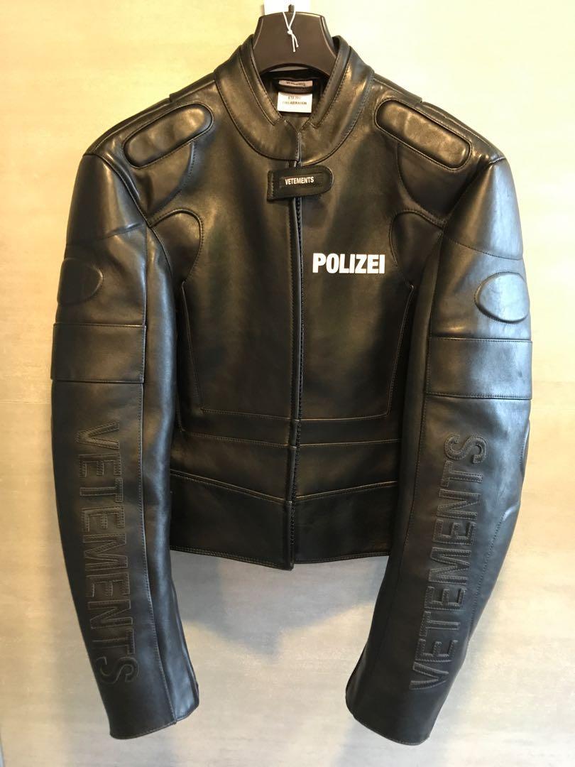 Vetements best sale polizei jacket