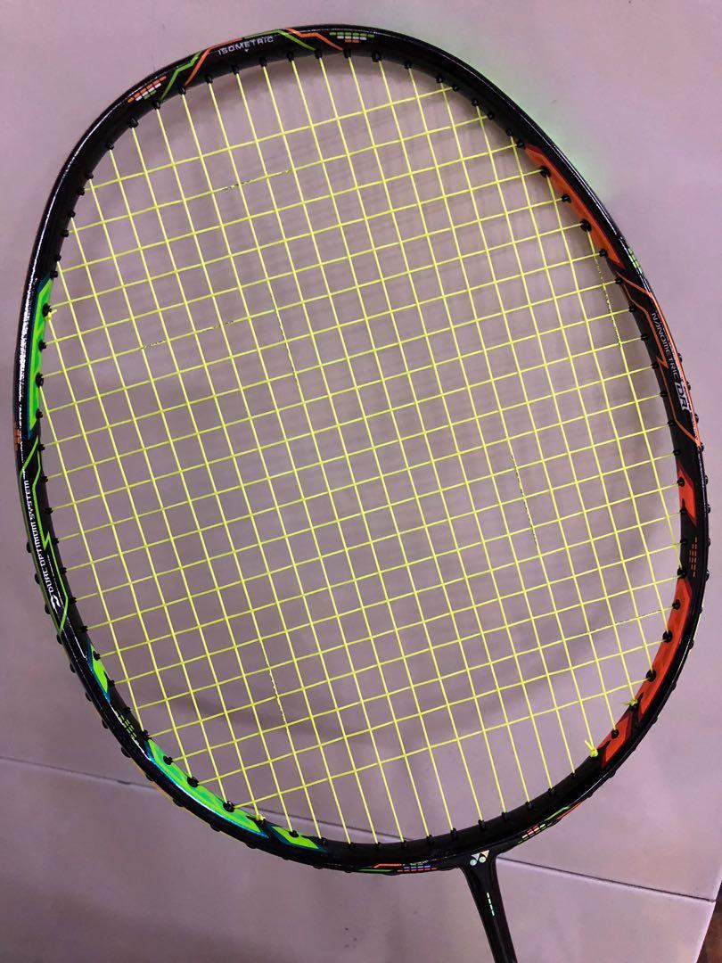 Yonex Duora 10 (Green/Orange), Sports Equipment, Sports and Games, Racket and Ball Sports on Carousell