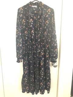 Floral long dress