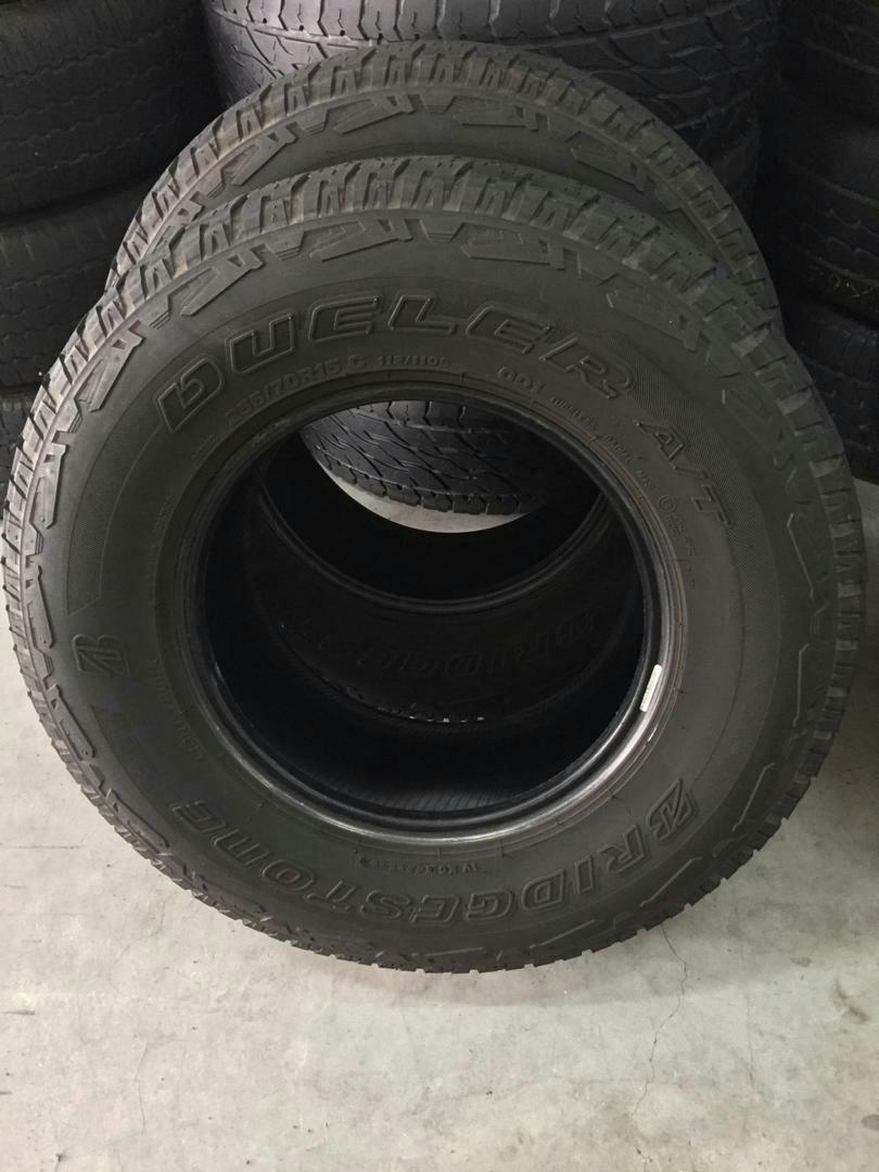 4x4 Tayar At 255 70 15 Bridgestone Auto Accessories On Carousell