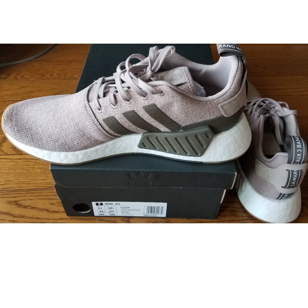 Adidas Nmd r2 Beige Vapor Grey-Tech Earth, Men's Fashion, Footwear, Sneakers on