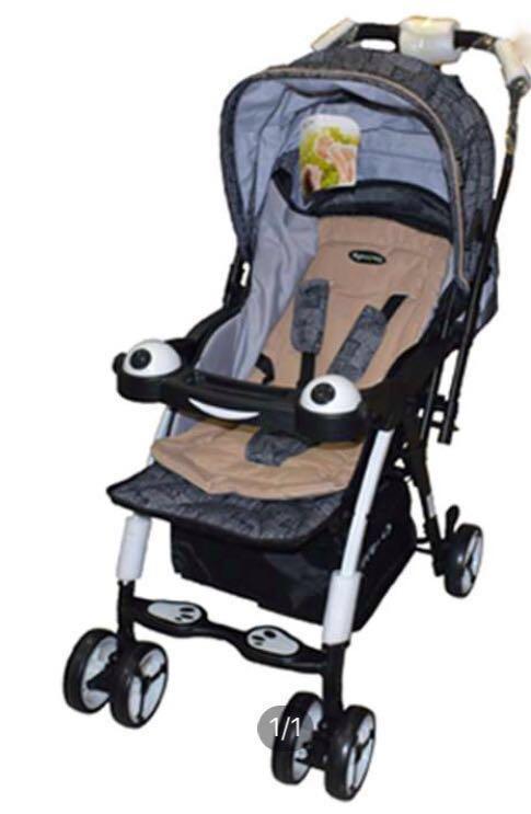 apruva folding deluxe baby stroller