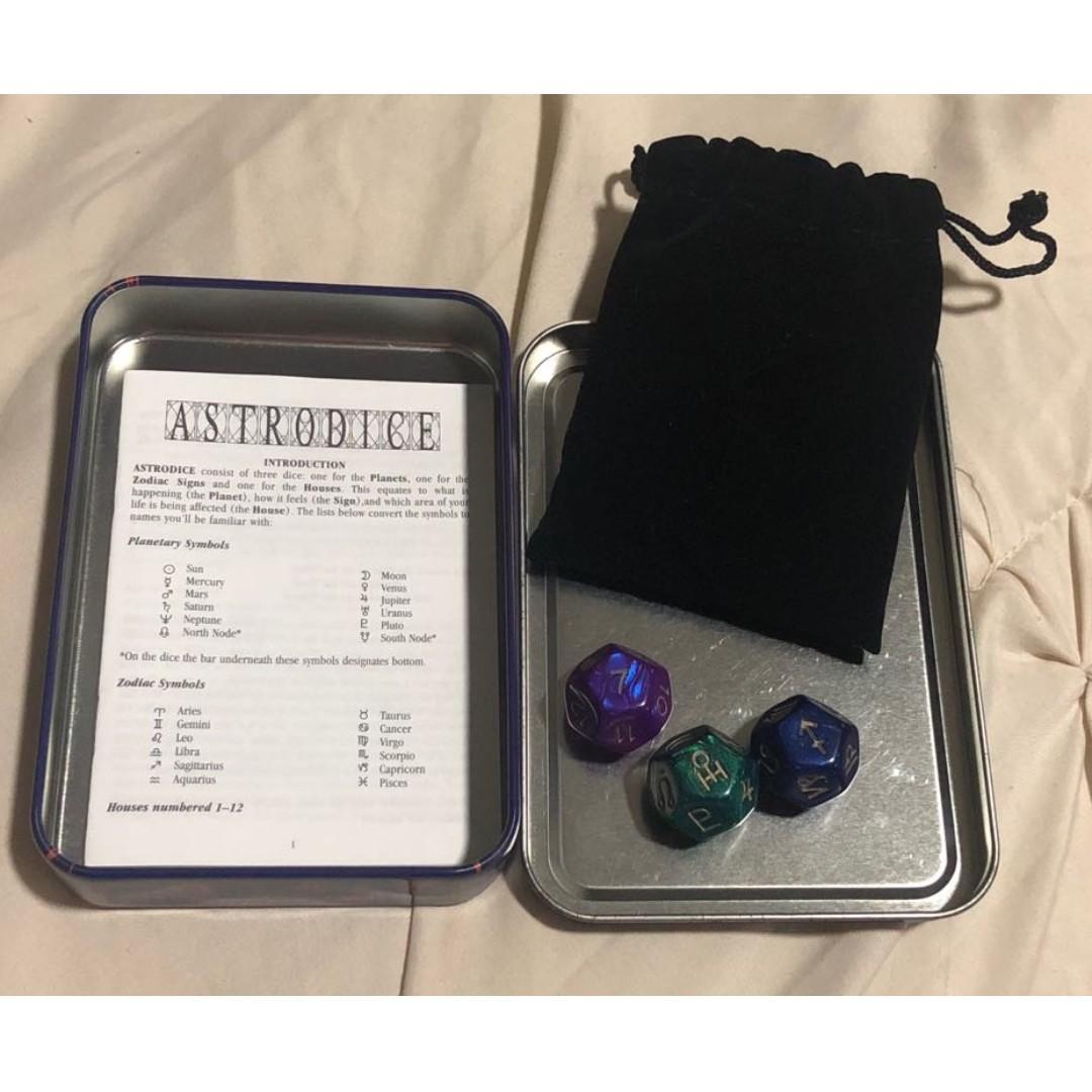 Astrodice : Astrology Divination Fortune Telling Dice by ...