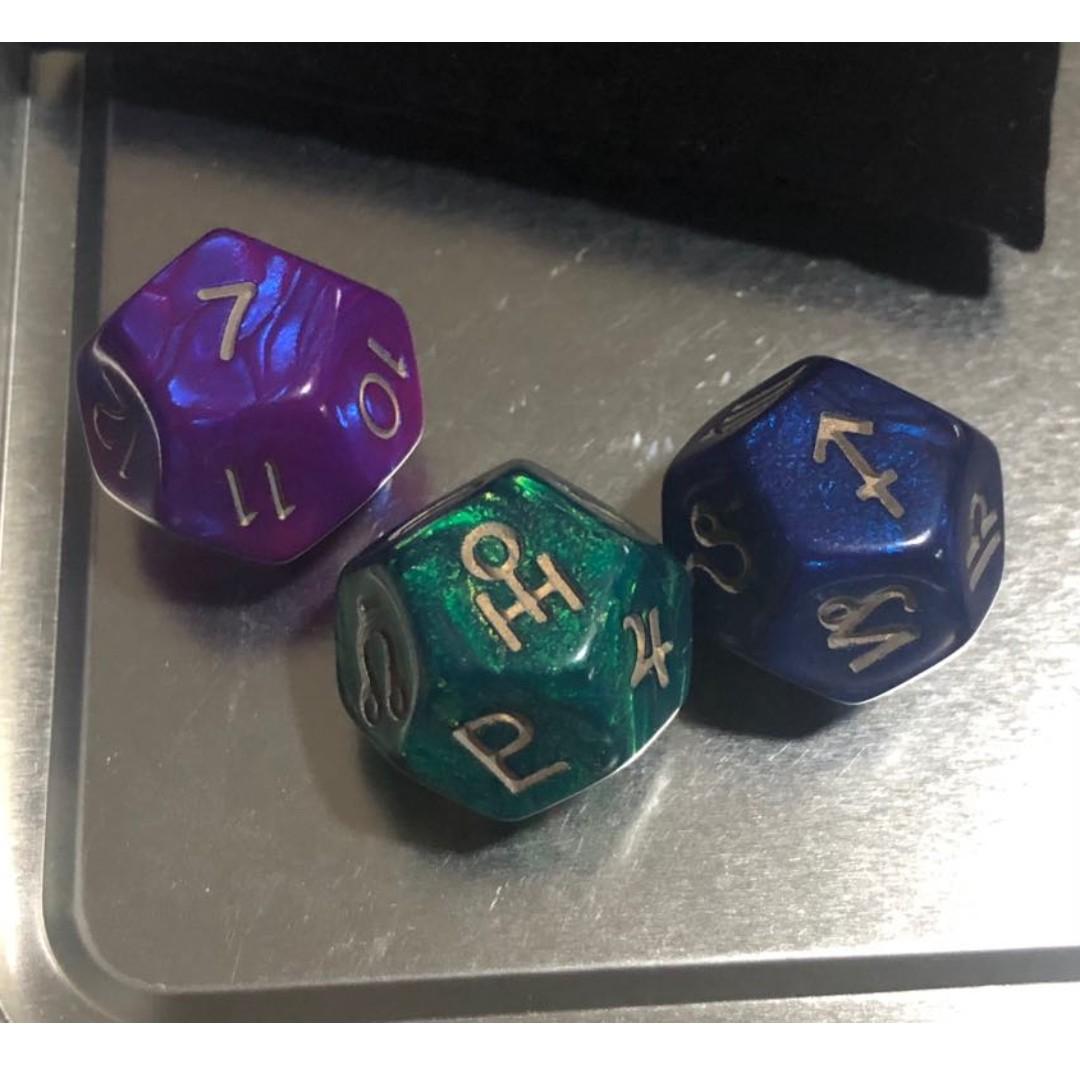 Astrodice : Astrology Divination Fortune Telling Dice by ...