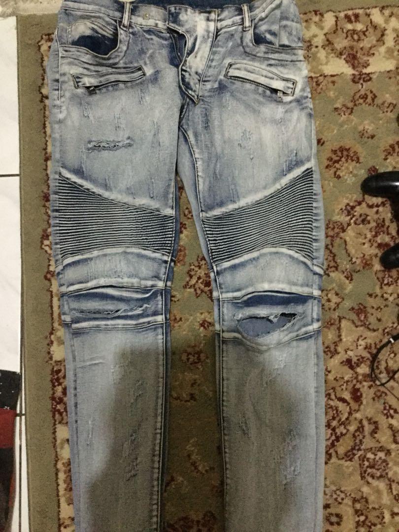jeans balmain paris