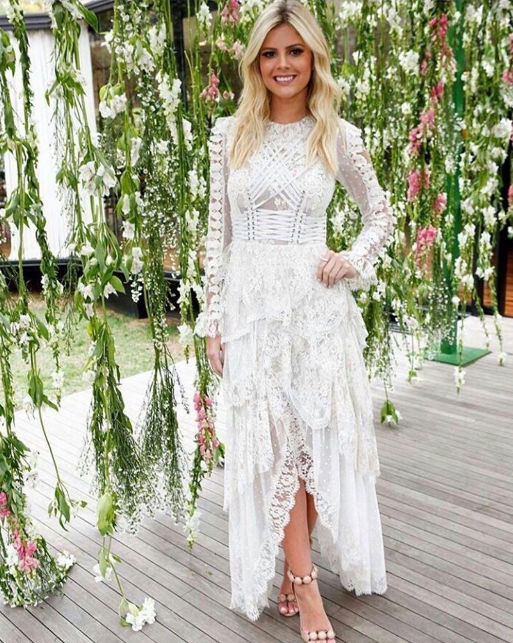 Women's white dresses for special occasions discount
