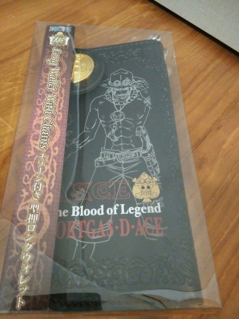 Bnib Official One Piece Portgas D Ace Stylish Long Wallet With