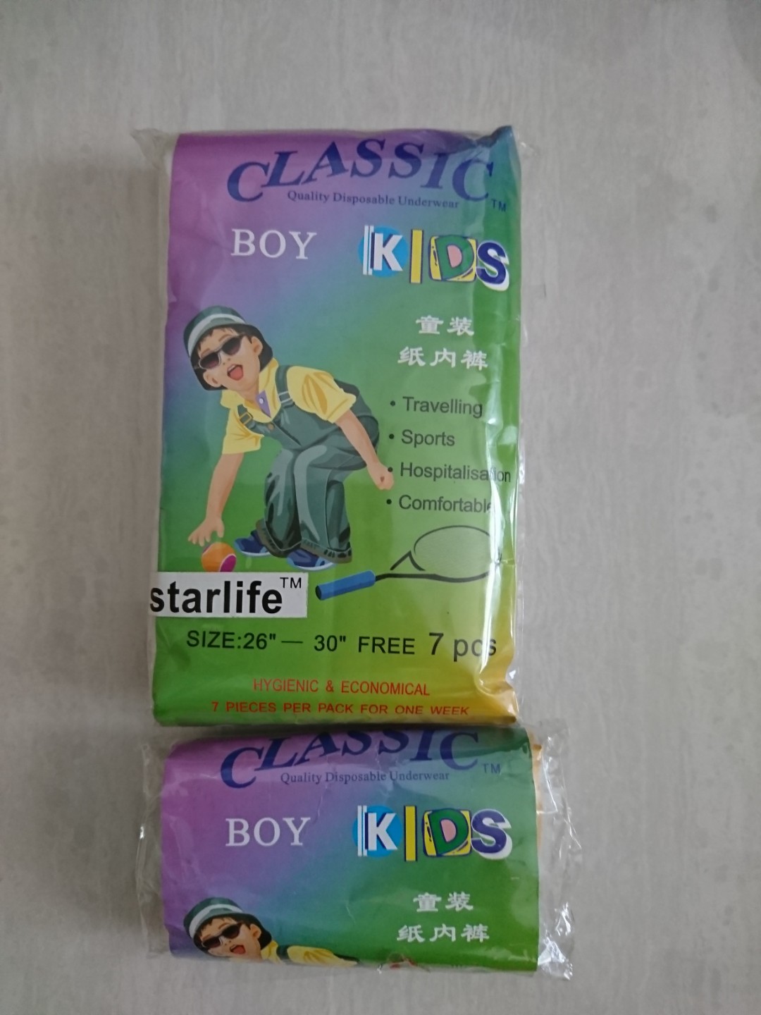 disposable underwear for kids