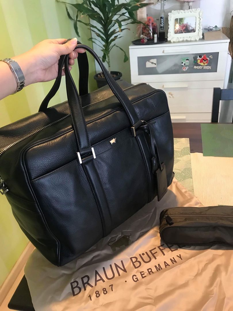 braun buffel duffel bag