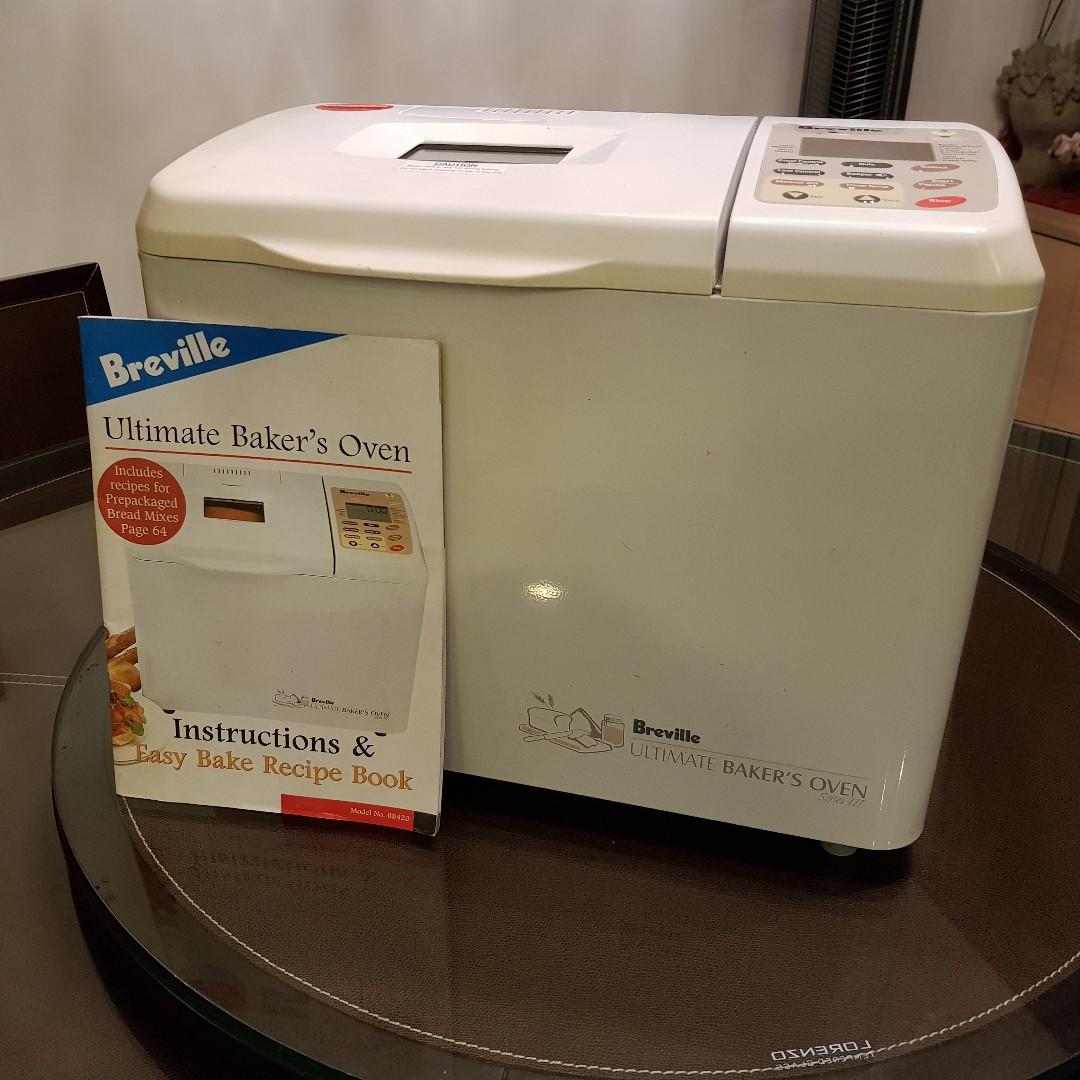 Breville Ultimate Baker s Oven BB420 Bread Maker Breadmaker