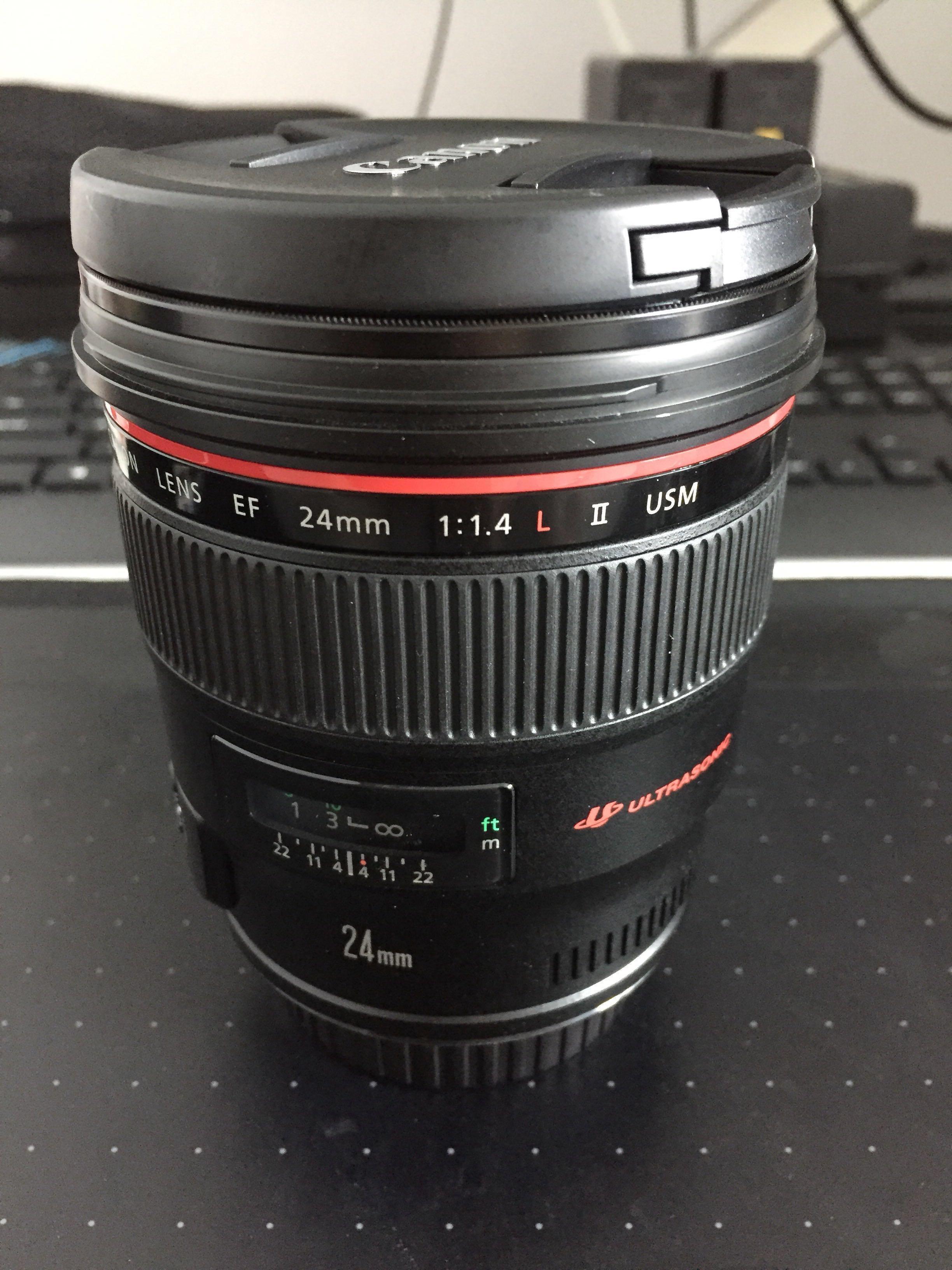 Canon Ef 24mm F1 4l Ii Usm Photography Lenses On Carousell